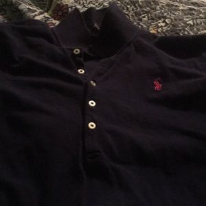 Polo dress with ruffles at the hem size 12/14